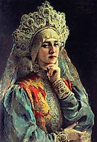 Russian Beauty, c.1900, makovsky