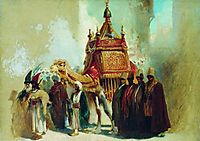 The transfer of the sacred carpet from Mecca to Cairo, makovsky