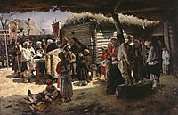 Easter Mass, 1888, makovskyvladimir