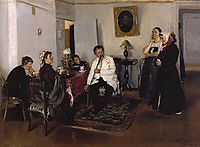 Hiring a servants, 1891, makovskyvladimir