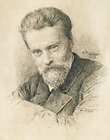 Self portrait, 1893, makovskyvladimir