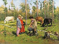 Shepherds, 1904, makovskyvladimir