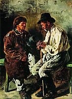 Two ukrainians, 1882, makovskyvladimir