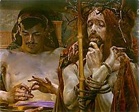 Christ before Pilate, 1910, malczewski