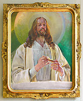Christ in Emmaus, malczewski