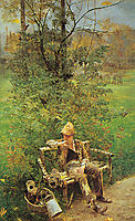 The Painter Boy, 1890, malczewski