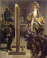 Painter-s Inspiration, 1897, malczewski