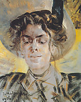 Portrait of Maria Balowa, malczewski