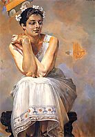 Pythia, 1917, malczewski
