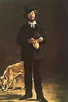 The Artist (Portrait of Gilbert Marcellin Desboutin), 1875, manet