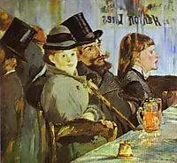 At the Café, 1878, manet