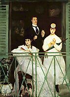 The Balcony, 1869, manet
