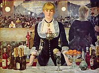 The Bar at the Folies Bergere, 1881 / 1882, manet