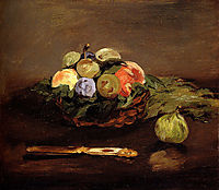 Basket of Fruits, c.1864, manet