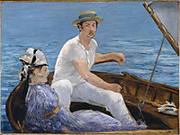 Boating, 1874, manet