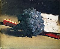 Bouquet of violets, 1872, manet