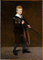 Boy Carrying a Sword, 1861, manet