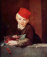 The Boy with Cherries, 1859, manet