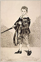 The Boy with a Sword, 1862, manet
