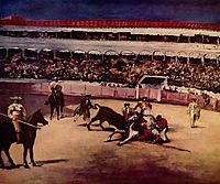 Bull fight, 1865/1866, manet