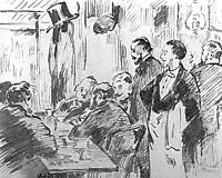 A café, interiour, manet