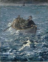 The Escape of Rochefort, 1881, manet