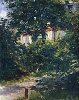 The garden around Manet-s house, manet