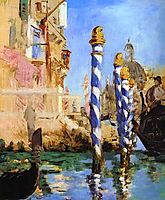 The Grand Canal, manet