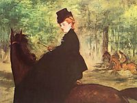 The Horsewoman, 1875, manet