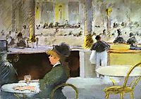 Interior of a Café, c.1880, manet
