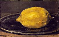 The Lemon, 1880, manet