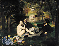 The Luncheon on the Grass, manet