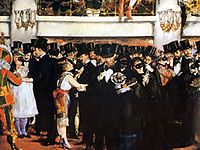 Masked Ball at the Opera, 1873, manet
