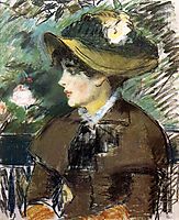 On the Bench, 1879, manet