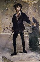 Portrait of Faure as Hamlet, c.1877, manet
