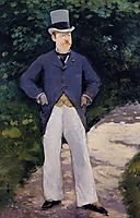 Portrait of Monsieur Brun , 1879, manet