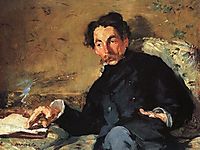 Portrait of Stephane Mallarme, 1876, manet