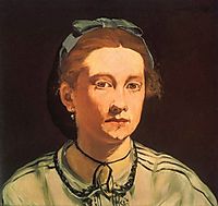 Portrait of Victorine Die, 1862, manet