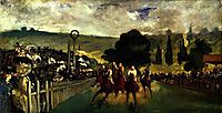 Races at Longchamp, 1867, manet
