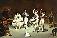 The spanish ballet, 1862, manet
