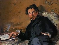 Stephane Mallarme , 1876, manet