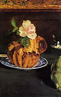 Still Life with Brioche, c.1880, manet