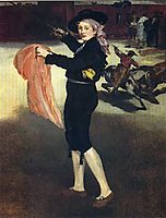 Victorine Meurent in the costume of an Espada, 1862, manet