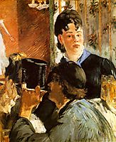 The waitress Bocks, c.1879, manet