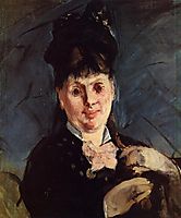 Woman with umbrella, 1875, manet