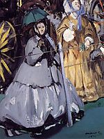 Women at the Races, 1865, manet