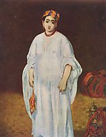Young Woman in Oriental Garb, manet
