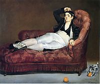 Young Woman Reclining in Spanish Costume, 1863, manet