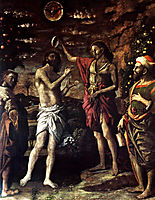 The Baptism of Christ, 1506, mantegna
