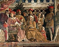 The court of the Gonzaga (detail), mantegna